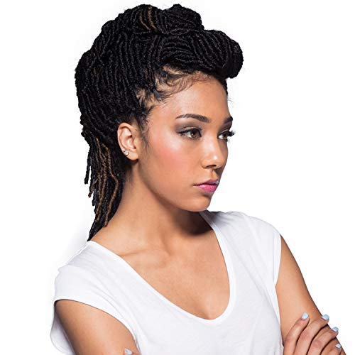 Bobbi Boss Synthetic Hair Crochet Braids African Roots Braid Collection Nu Locs 14" (6-PACK, 613)