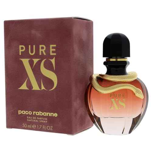 Paco Rabanne Pure XS Perfume For Women - Amber Floral Fragrance - Opens With Notes Of Popcorn And Vanilla - Blended With Coconut And Ylang-Ylang - Sensual Scent - Eau De Parfume Spray - 1.7 Oz