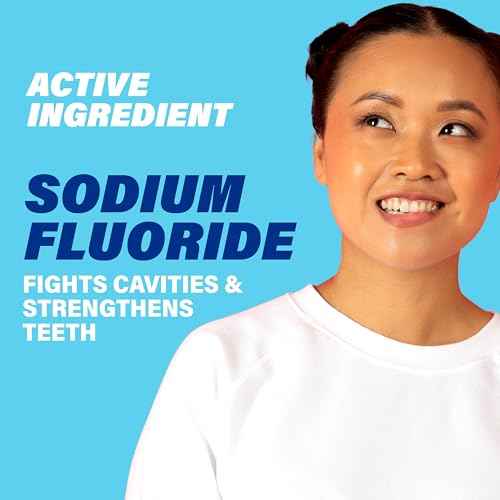 ACT Restoring Anticavity Fluoride Mouthwash with Zero Alcohol, Repairs Enamel & Strengthens Teeth, Mint Burst, 33.8 fl. oz., 2 pk