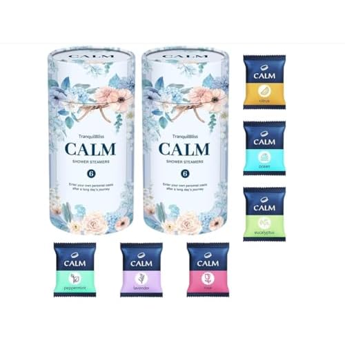 Shower Steamers 12 Count, Scented Shower Bombs with Organic & Natural Fragrance, Self-Care & Relaxation Birthday Presents for Women Who Have Everything