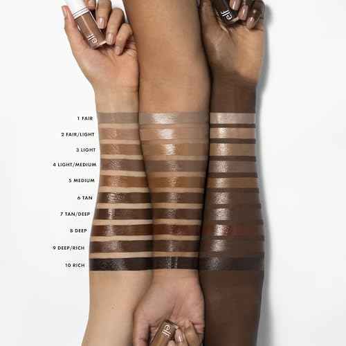 e.l.f. Camo Liquid Bronzer & Contour, Silky Highly Pigmented Formula, Creates a Long-Lasting Bronzed Glow & Natural Look, Vegan & Cruelty-Free, 2 Fair/Light