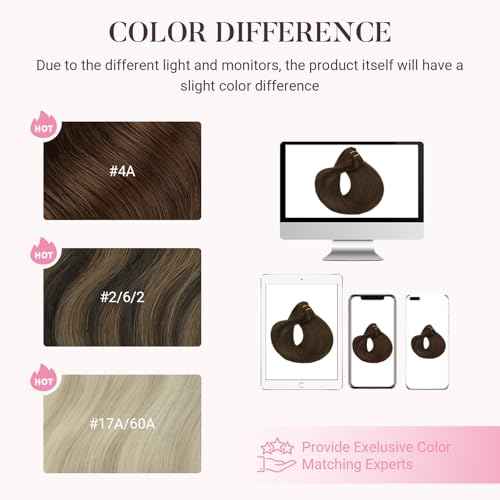 MAXITA Clip in Hair Extensions Real Human Hair, 7 pcs Chocolate Brown 22 Inch 120g, Clip ins Remy Hair Natural Straight Hair for Woman