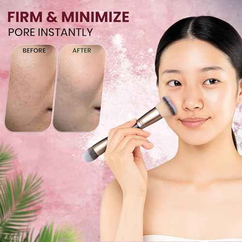 Club Suppin Translucent Pressed Powder Foundation & Overnight Skincare, Makeup Setting Powder & Face Finish POWDER with Shea Butter, Amino Acids& Aloe Extract by Japanese Skincare PINK PLUSH (2 pk)