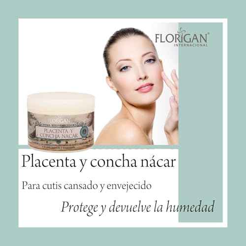 Florigan Rejuvenating Facial Cream Placenta y Concha Nácar 350grs (1)