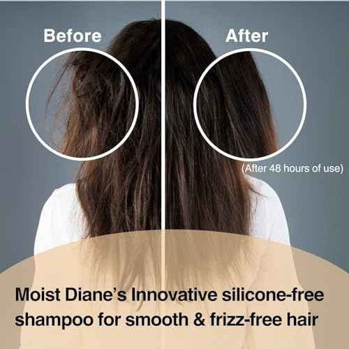 Moist Diane Hair Thinning Shampoo for Women, Organic Shampoo for Men by Keratin, Argan Oil, Biotin, Baobab oil, Stem Cells & Plum Oil, Paraben Free SHAMPOO from Japan, VOLUME & SCALP, 15.2 Fl Oz 3EA