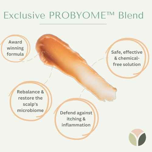 Yobee Restorative Scalp Mask - Dry Scalp Treatment Hair Mask - Probiotic Extracts, Organic Honey, Turmeric, Vitamin B12 - Natural Dry, Itchy, Sensitive Scalp and Dandruff Relief - for Adults, 4 fl oz