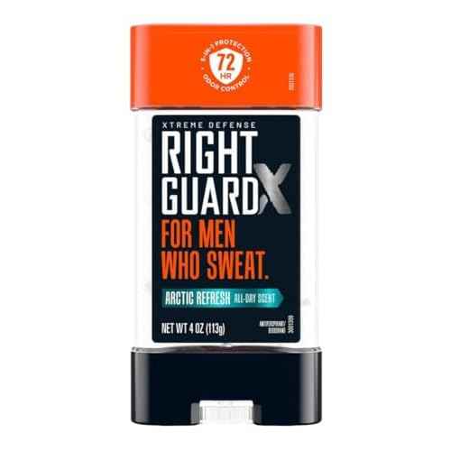 Right Guard Xtreme Defense Arctic Refresh Gel 4 Ounce Men