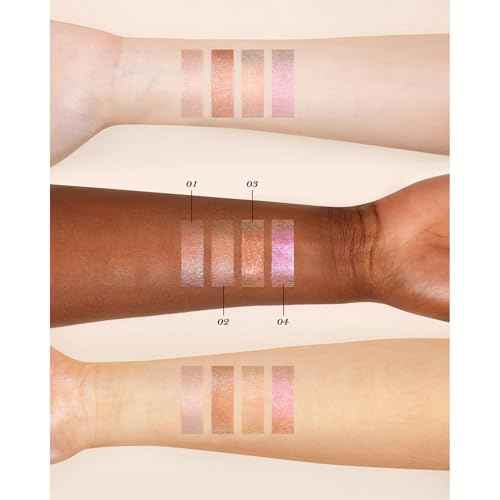 Flower Knows Midsummer Fairytales Liquid Highlighter(Multichrome),Highlighter Makeup,Pearlescent Face & Body Illuminator,Blendable & Long-lasting face Highlighter for All Skin Tones(03 Pixie Dream)