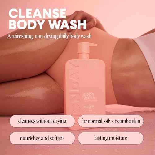 MONDAY HAIRCARE CLEANSE Body Wash with Grapefruit Extract, Hyaluronic Acid, Shea Butter, Coconut Oil for Normal to Oily/Combination Skin 900 mL
