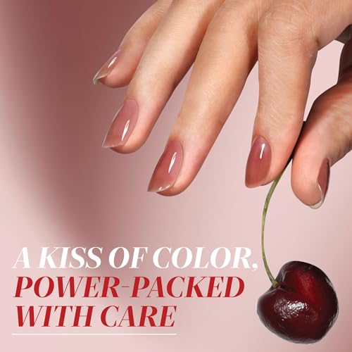 LONDONTOWN Nail Veil Enhancing Nail Care - Nail Protectant, Nail Strengthener, Natural Tint, Vegan and Cruelty-Free, Chip-Resistant