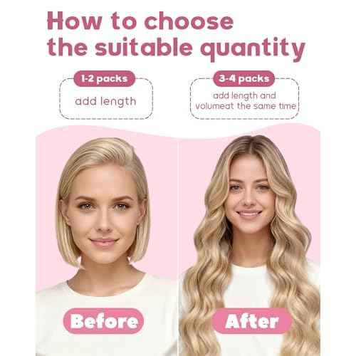 Microlink Hair Extensions Human Hair,22 Inch #7/60 Chocolate Brown to Caramel Blonde Micro Loop Microbead Micro Link Hair Extensions Human Hair Invisible Straight 30g/30s