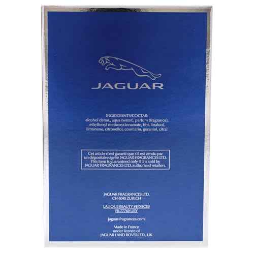Jaguar Classic Blue for men Eau De Toilette Spray,3.4 Ounce (Pack of 2)