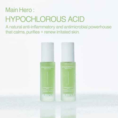 BETELCHLOROUS S.O.S Rescue Dose 30ml(1.014 fl.oz) ? Hypochlorous Acid Face Serum for Acne, Redness & Sensitive Skin ? Korean Skin care Calming Serum