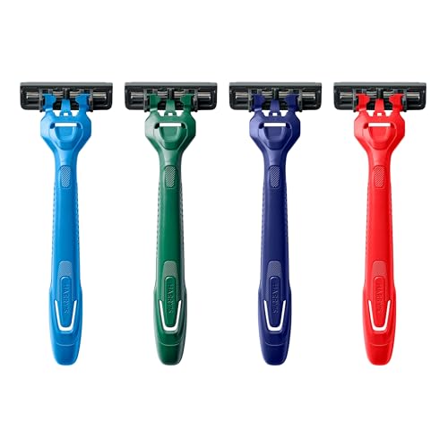 Harry's Disposable Razors for Men - 12 Count - 3-Blade Men's Razors for Travel and On-the-Go Convenience