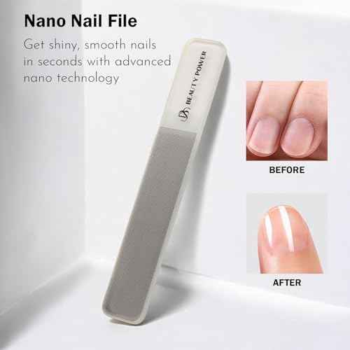 Nail Clippers Set 3 in 1 - Stainless Steel Toe Nail Clippers, Fingernail Clipper, Glass Nail File, Anti Splash, Ergonomic Grip in PU Leather Travel Case for Men & Women (Black Case)