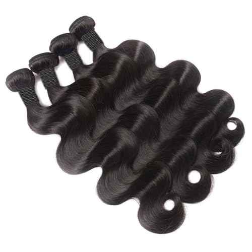 MDL 12A Human Hair 4 Bundles 20 22 24 26 Inch Body Wave Bundles Human Hair Unprocessed Brazilian Virgin Double Weft Natural Black