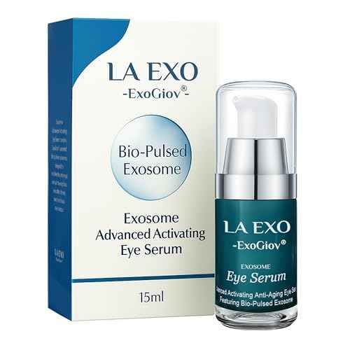 Exosome Eye Serum ? Advanced Anti-Aging Eye Treatment for Puffiness, Dark Circles & Fine Lines ? Brightening, Smoothing & Hydrating Undereye Skin Care for a Youthful Look ? 15ml
