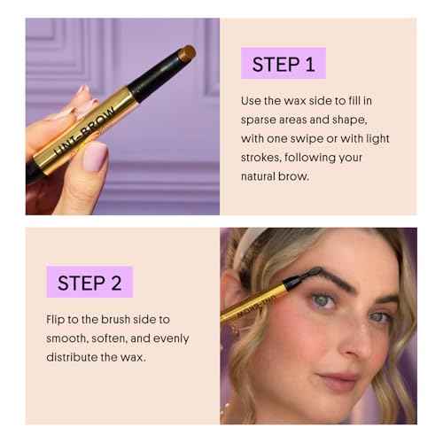 Winky Lux Uni Brow Polishing Wax ? Nourishing Brow Wax with Sunflower Seed Oil, Vitamin E & Green Tea Extract for Healthy, Fuller, Tamed Eyebrows, Conditions & Sets Brows for a Polished, Natural Look