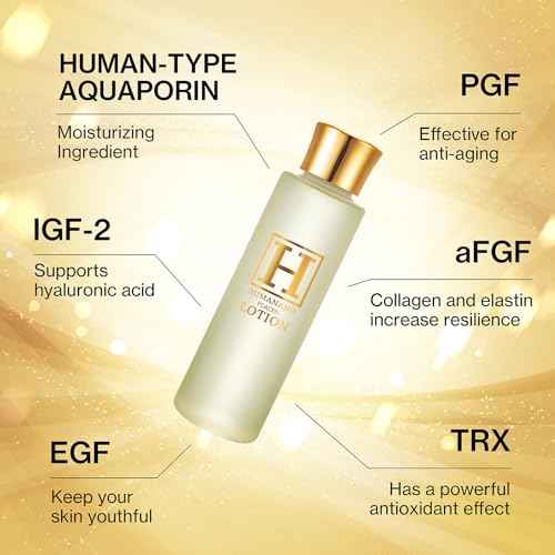Japanese Placen Facial Treatment Essence Lotion, Water-Based, EGF, FGF, HUMANANO, Fragrances Free, Mineral Oil Free, Cruelty Free (1month 5.07 fl oz)