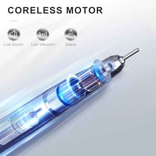 AZ GOGO 35000RPM Handpiece for TP301 Coreless Nail Drill Machine Professional