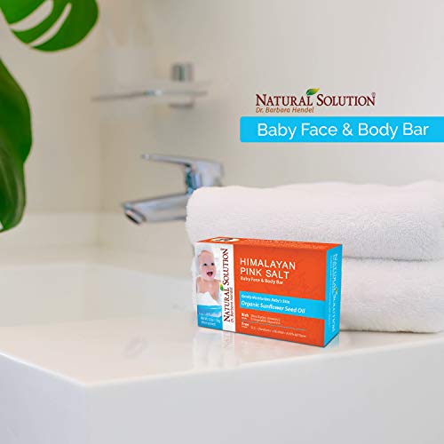 Natural Solution Baby Soap Bar, Gentle For Baby Bath And Skin Care, Herbal & Natural Soap Bar - 5.2 oz,9310