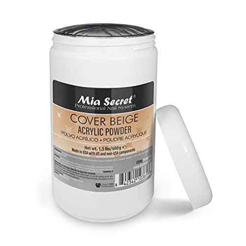 Mia Secret Cover Beige Acrylic Powder - 1.5 lbs
