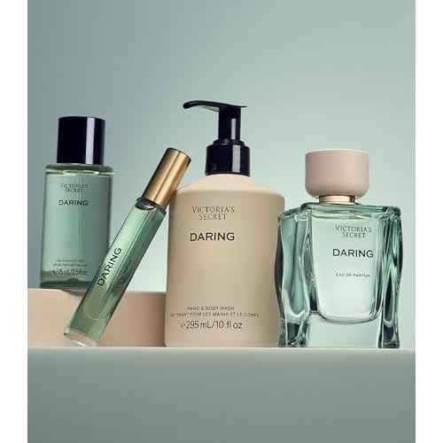 Victoria's Secret Daring Eau de Parfum, Notes of Bright Bergamot, Warm Oakmoss and Bold Amber, Perfumes for Women (3.4 oz)