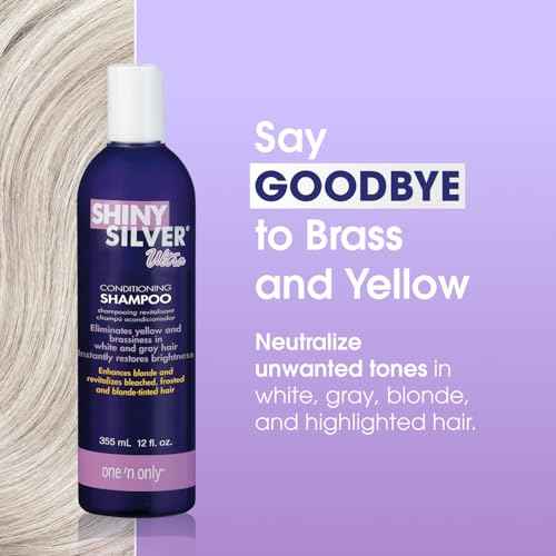 Shiny Silver Shampoo Ultra Conditioning 12 Ounce (354ml) (3 Pack)