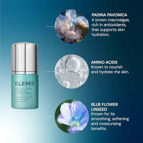 ELEMIS Pro-Collagen Advanced Eye Treatment, 15ml ? Lightweight Daily Anti-Wrinkle Eye Serum, Firm, Smooth & Deeply Hydrate Delicate Skin, Anti-Aging Serum, Fine Lines and Wrinkles Treatment