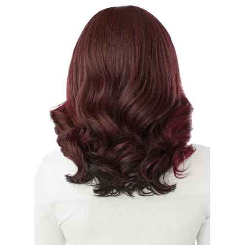 Outre Lace Front Wig - Perfect Hair Line 13X6 - ReevaWig (OFF BLACK 1B)