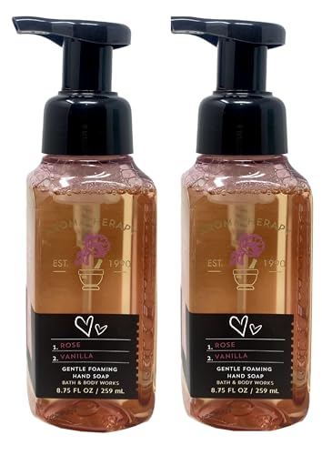 Bath and Body Works Aromatherapy Rose + Vanilla 2 Pack.