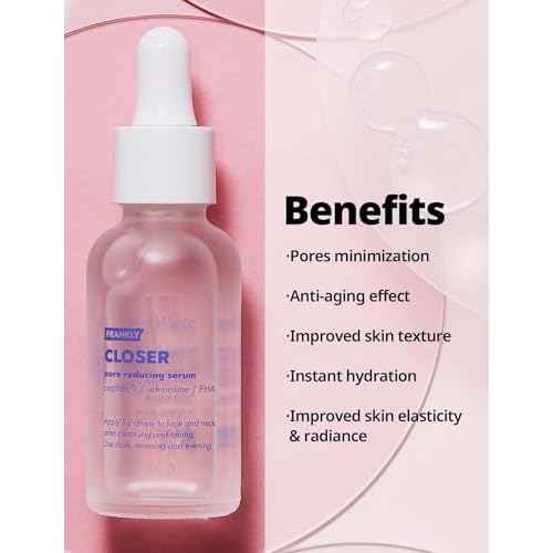 FRANKLY Hydration Power Duo: Heyday Serum & Closer Serum | Christmas Gifts | Pore Minimizing & Hydration | Peptides, Panthenol & Hyaluronic Acid | Radiant, Dewy Skin, Anti-Aging| Korean Skincare Set