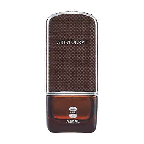 Ajmal Aristocrat Eau de Parfum for Men ? 2.5 fl oz / 75 ml | Long-Lasting Woody Ambery Fragrance with Citrus & Musk | Luxury Perfume Crafted in Dubai