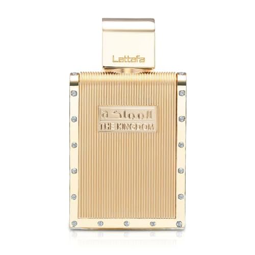 Lattafa The Kingdom Eau De Parfum Spray for Men, 3.4 Ounce