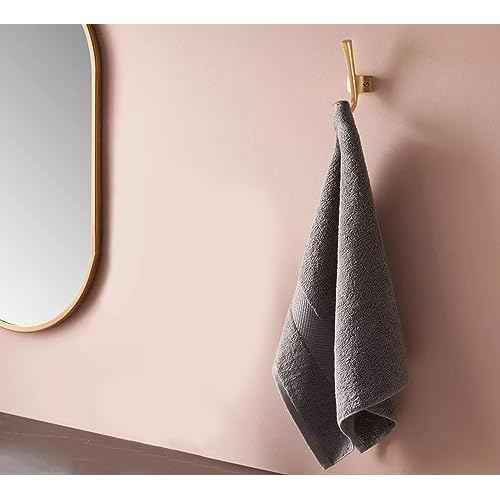 Delara 100% Organic Cotton Towels 650 GSM Plush Feather Touch Quick Dry Wash Cloth, Pack of 24 GOTS Certified, Oeko-Tex Green Certified, Organic Cotton Wash Cloth, 13"X13"