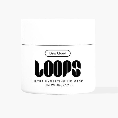 LOOPS Dew Cloud Ultra Hydrating Lip Mask - Nourish, Restore, and Replenish Hydration Beyond the Surface - Lip Balm - Gifts for Women, Stocking Stuffer