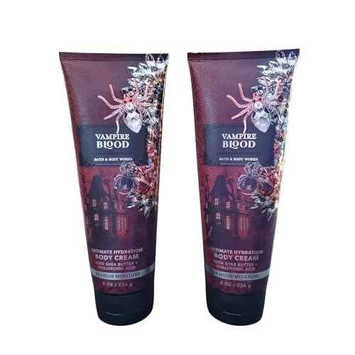 Bath & Body Works Vampire Blood Ultimate Hydration Body Cream 8 Ounces Pack of 2