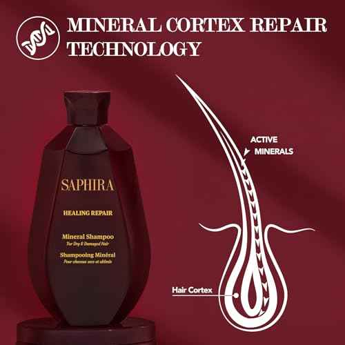Saphira Hair Care Shampoos ? Sulfate & Paraben-Free, Hydrating, Repairing & Volumizing for All Hair Types