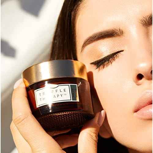 SKIN&CO Truffle Therapy Dream Cream, 1.7 FL OZ, AHA Night Cream, Acid Fruit Complex, Radiance Boosting Creme, Alcohol Free, GMO Free, Vegan, Organic Farming, Black Winter Truffle Extract