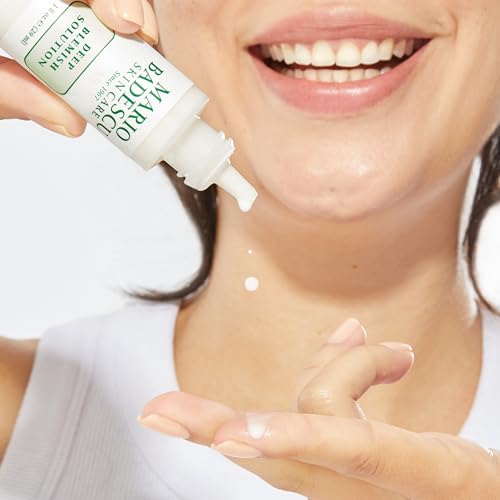Mario Badescu Deep Blemish Solution, Spot Treatment for Face with Potent Zinc Oxide, Niacinamide and B Vitamins Overnight Treatment Serum that Targets Large Blemishes Under the Skin