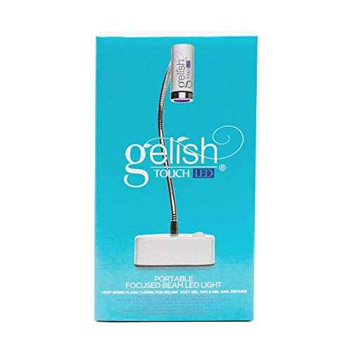Gelish Touch LED Light ? Portable, Rechargeable UV/LED Lamp, Touch Activated, 30-Second Curing for Faster Gel Nail Applications.