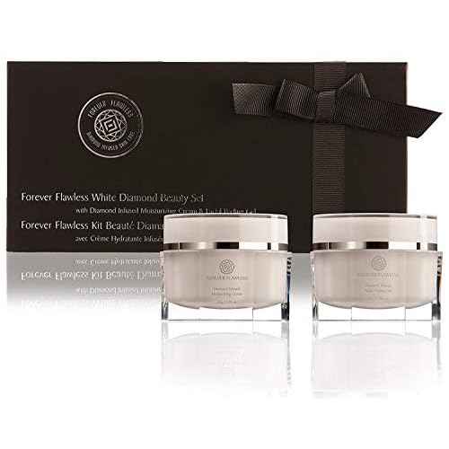 Forever Flawless Facial Peeling Gel and Moisturizing Cream. Two-Step Face Treatment. SPA Exfoliation at Home and Optimal Hydration for a Flawless Look