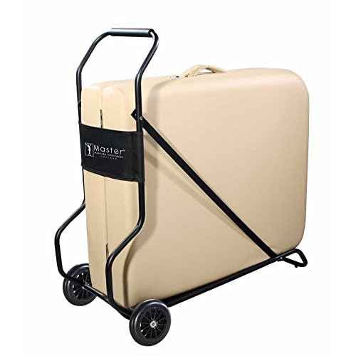 Master Massage Universal Foldable Table Cart Fitsup to 32", Black