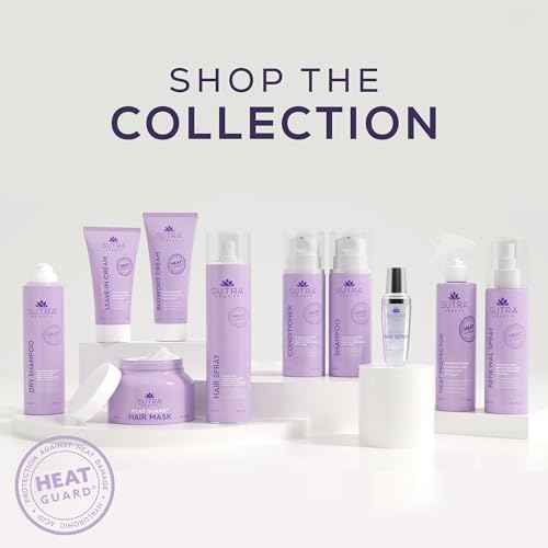 SUTRA Heat Guard Renewal Hair Spray for Frizzy, Dry & Damaged Hair - Thermal Protecting Hairspray Hydrates, Protects & Repairs Against Heat with Hyaluronic Acid - Anti-Frizz Haircare Products