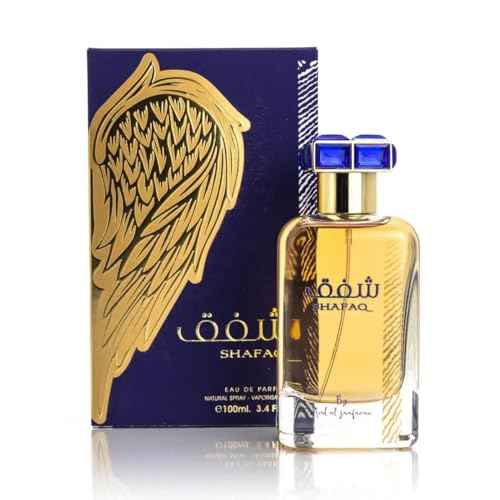 Ard Al Zaafaran Shafaq Eau de Parfum Spray for Unisex, 3.4 Ounce