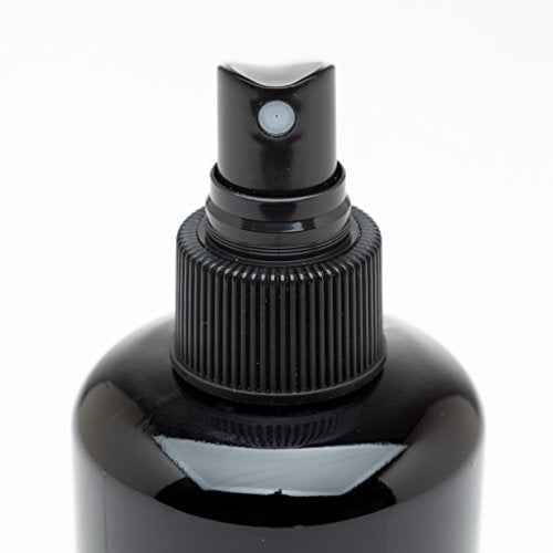 Infinity Jars 100?ML Black Ultraviolet Glass Bottles Airtight, Leak-Proof, Smell-Proof Screw-Top Containers for Essential Oils, Perfume, Lotion, Travel Storage, Reusable 7 Bottles Variety Pack