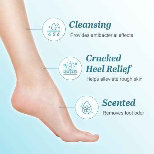 Cotton Foot - Foot Shampoo Soap (Grapefruit, 13fl oz) - Refreshing Cleanse Spray, Deodorizing Foot Care Wash. Foaming Wash, Easy to Use