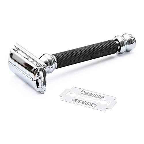 MERKUR Black Handled MK-30B Double Edge Safety Razor