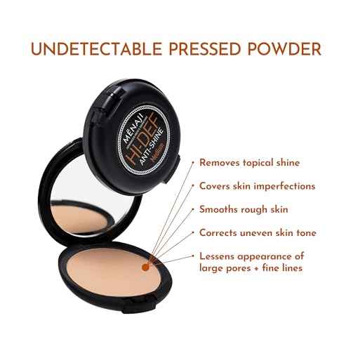 M?naji HDPV Anti-Shine Sunless Tan and Deluxe Kabuki Brush