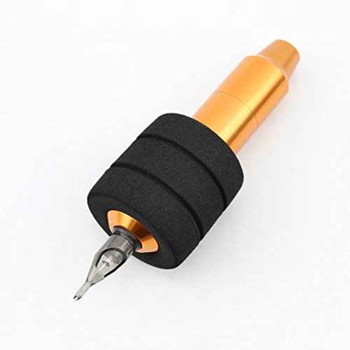 BISIBITA2 Tattoo Triple Foam Grip Cover, Compatible with Any 1-inch Tube, 1.85 Inch, 20 pcs Black